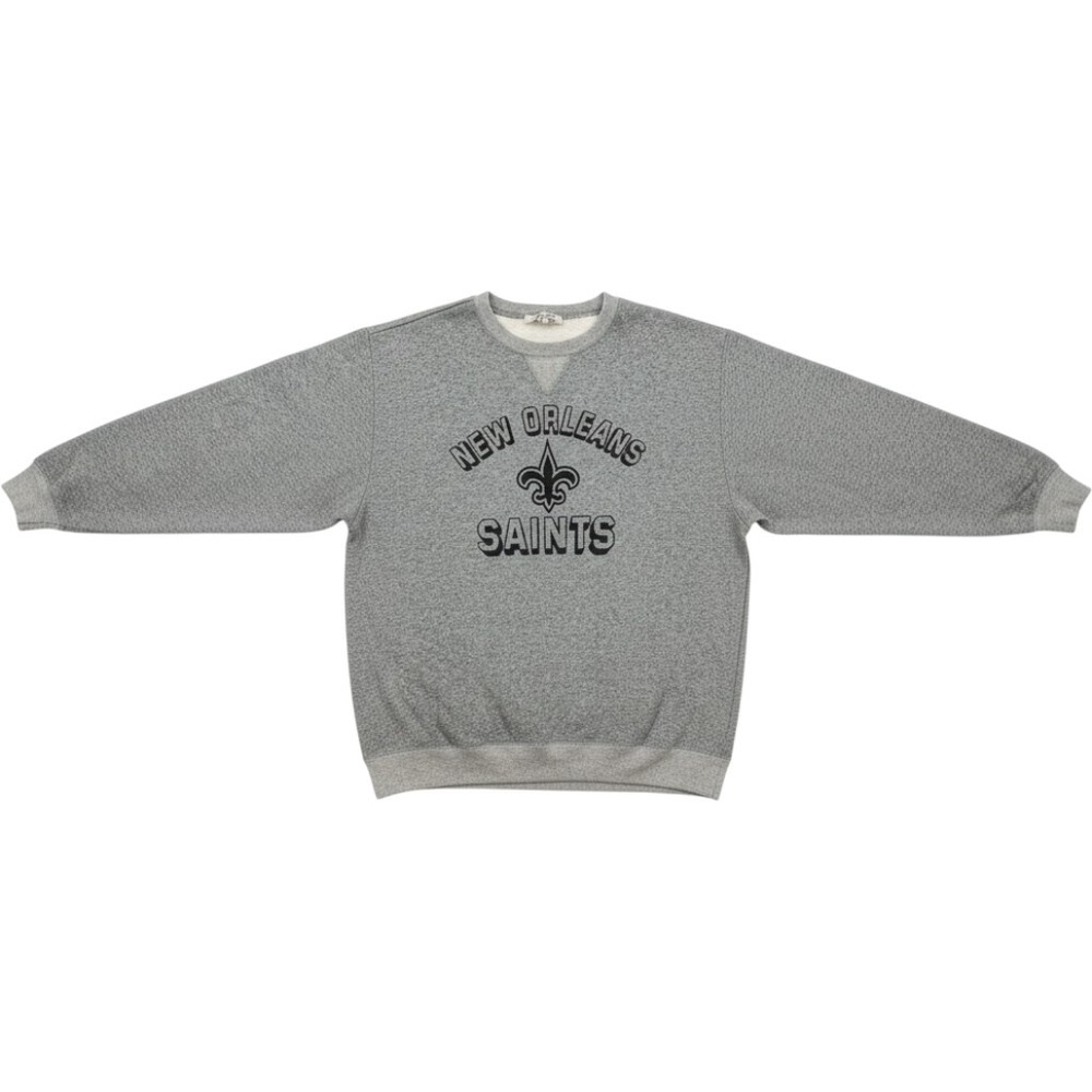 Junk Food New Orleans Saints Crewneck Sweatshirt Gray XL